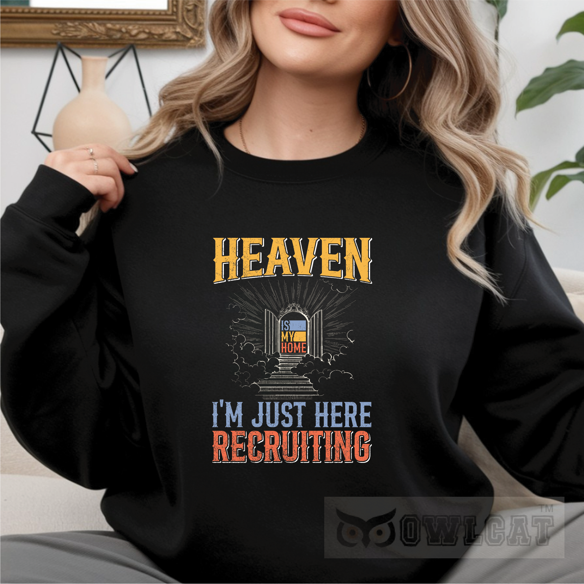 Unisex Crew-neck Sweatshirt about God (Made in US)