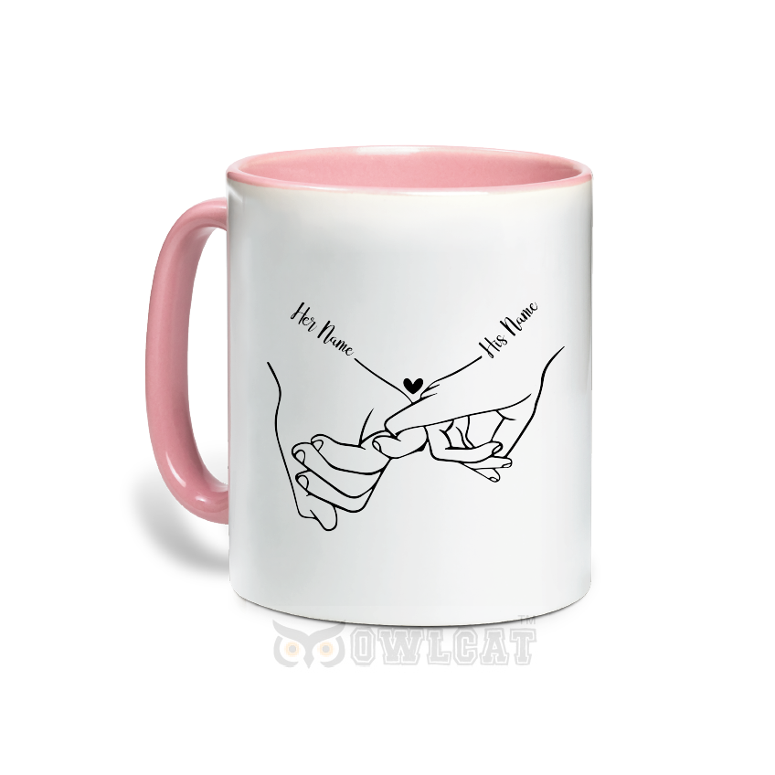 Custom Couple Ceramic Mugs - Free shipping