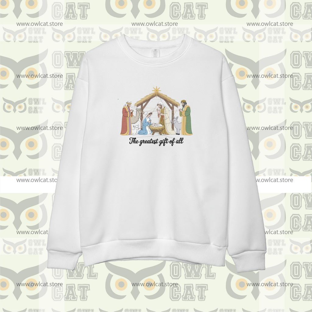 Embroidered Unisex Sweatshirt EU (free shipping)