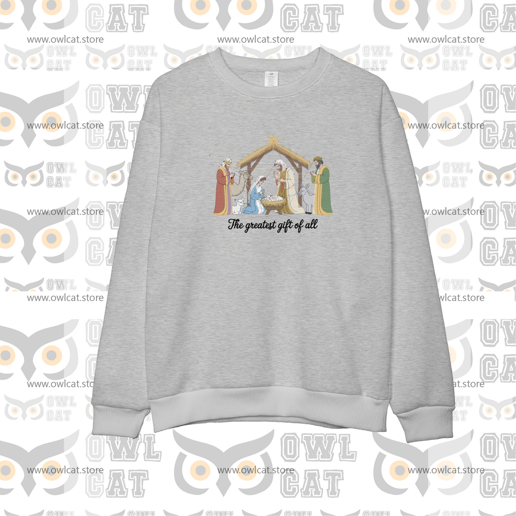 Embroidered Unisex Sweatshirt EU (free shipping)