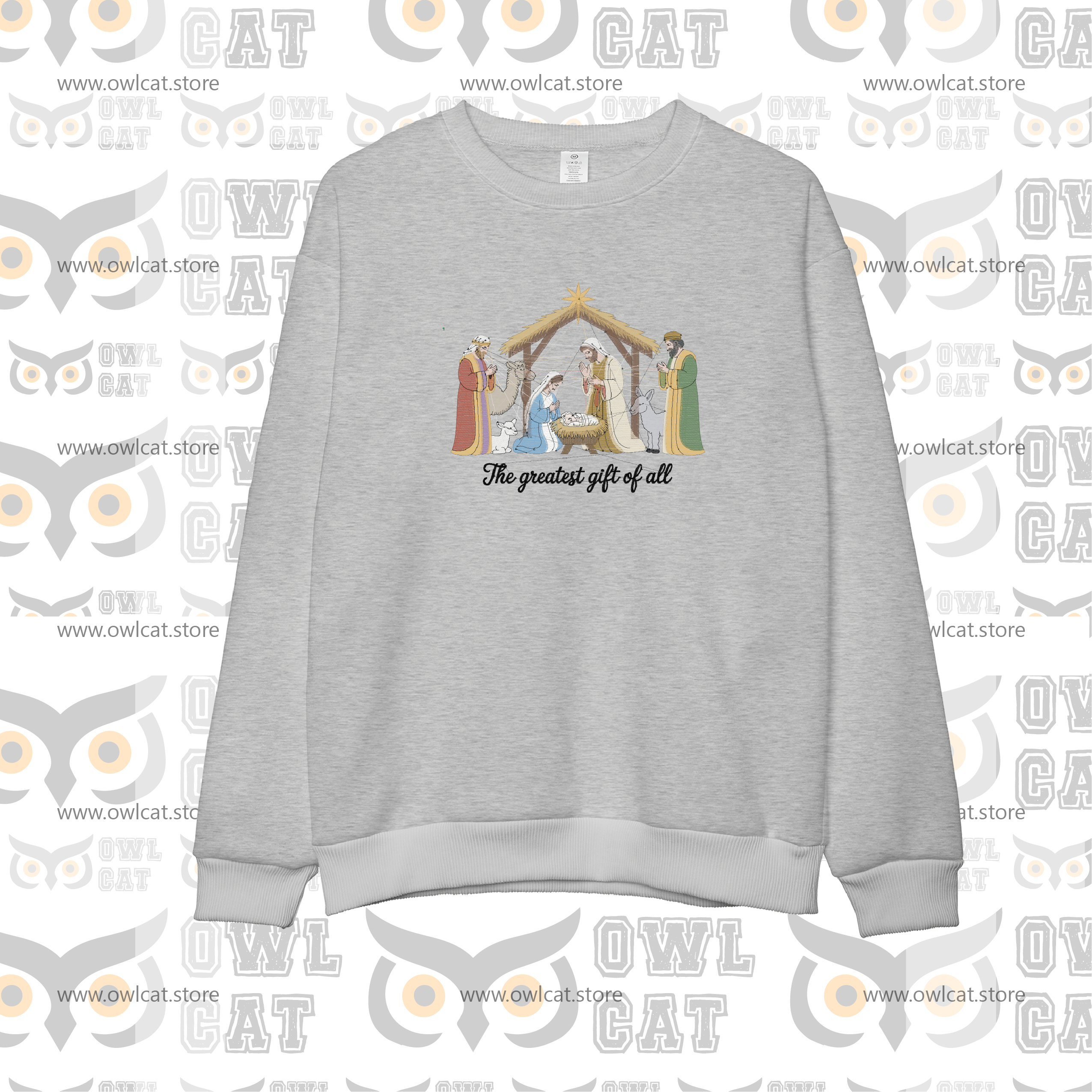 Embroidered Unisex Sweatshirt EU (free shipping)