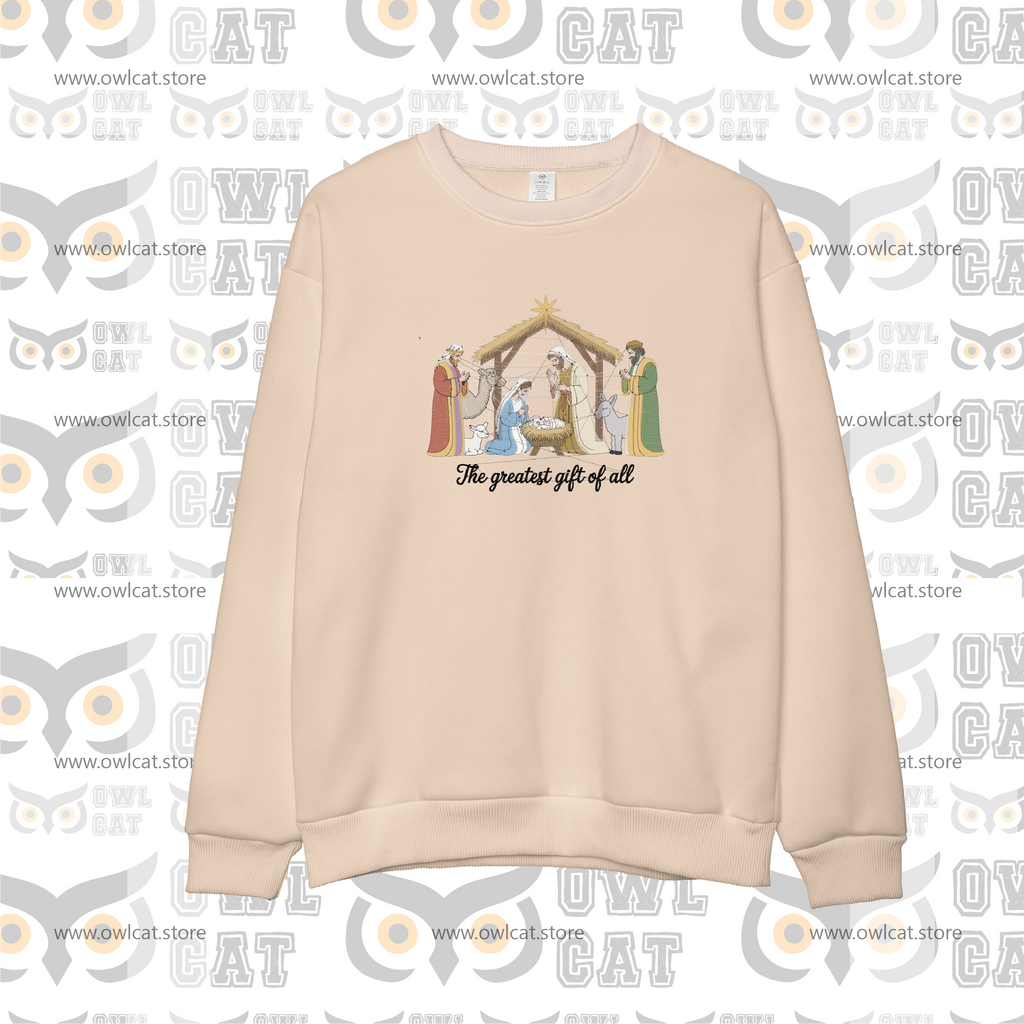 Embroidered Unisex Sweatshirt EU (free shipping)