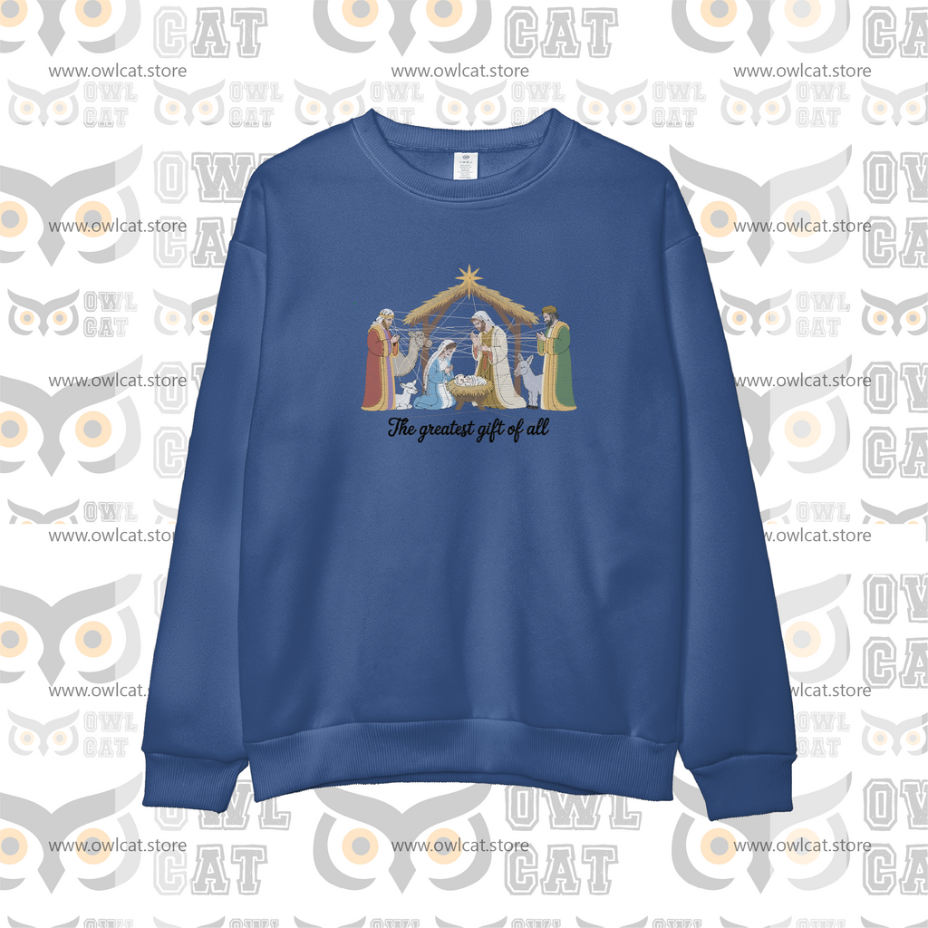 Embroidered Unisex Sweatshirt EU (free shipping)