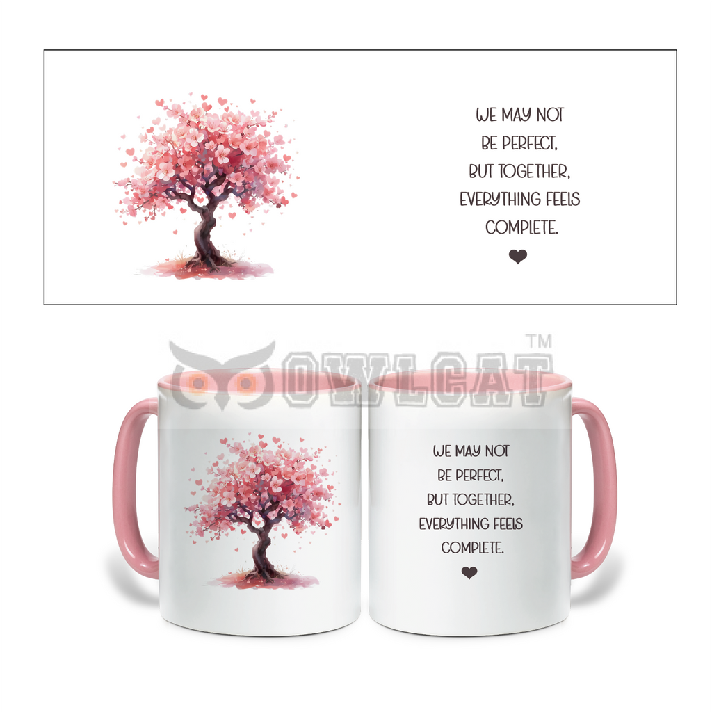 Flower Tree - Ceramic Mug Custom - Free shipping