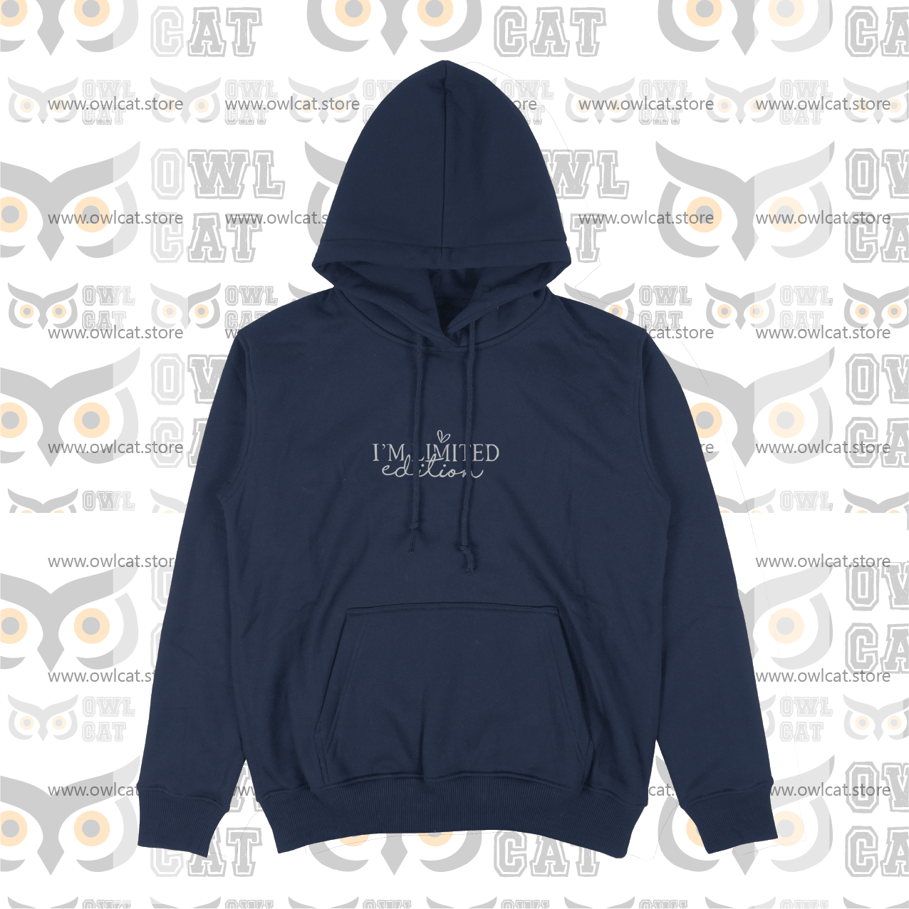 Embroidered Lightweight Unisex Hoodie EU (free shipping)