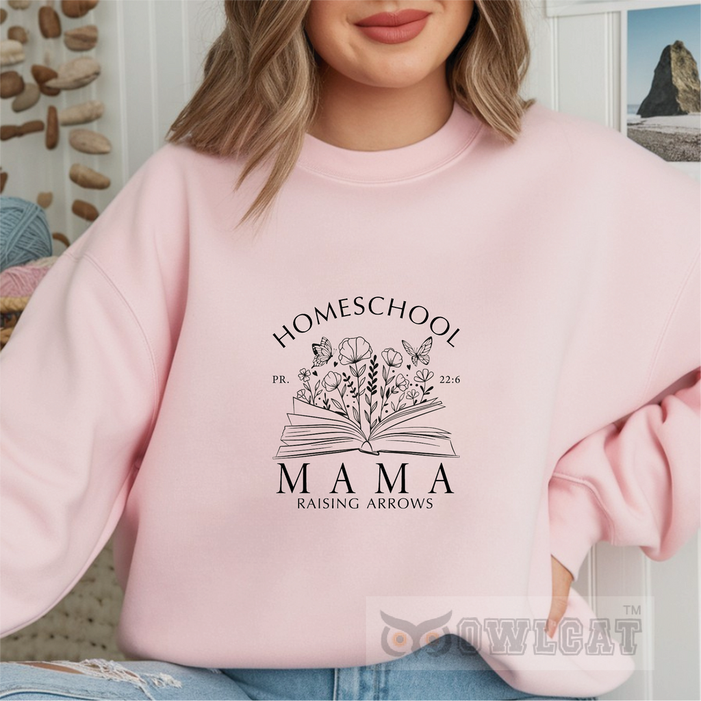 Unisex Crew-neck Sweatshirt MaMa (Made in US)