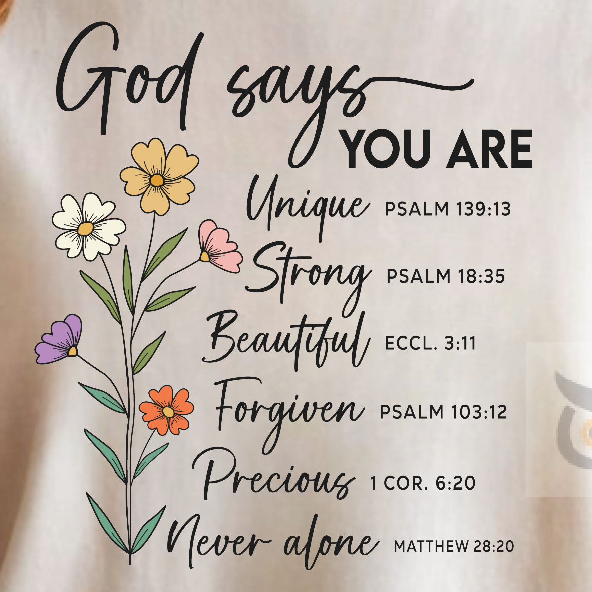 T-shirt about God (Free shipping)