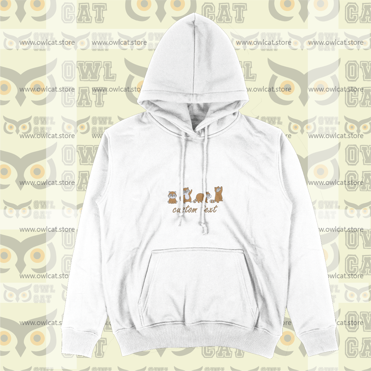 Embroidered Lightweight Unisex Hoodie US (free shipping)