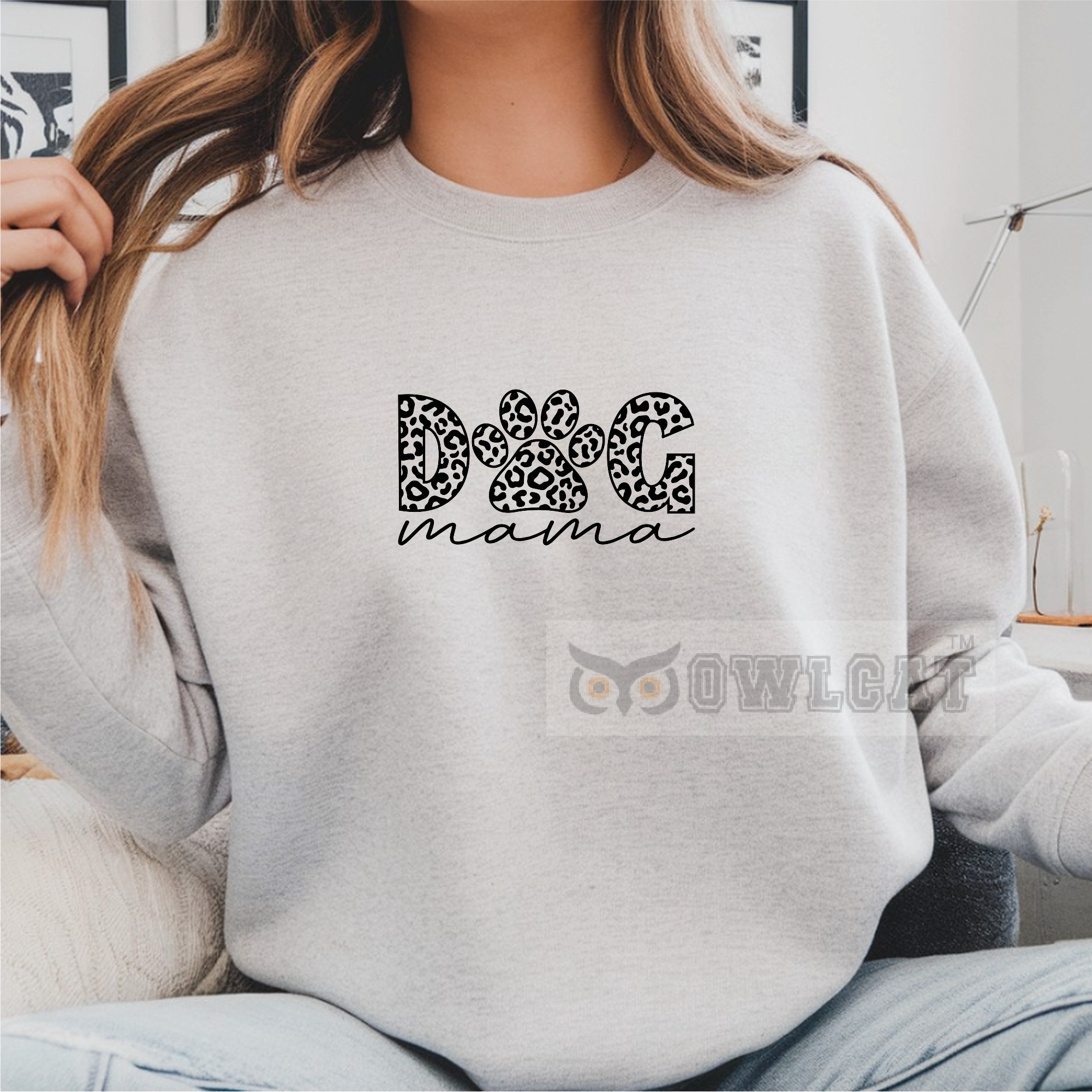 Unisex Crew-neck Sweatshirt Pet (Made in US)