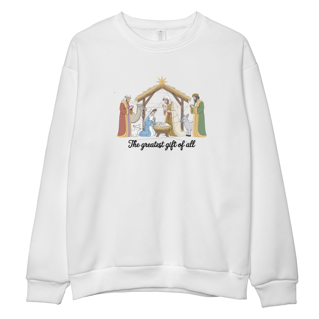 Embroidered Unisex Sweatshirt US (free shipping)