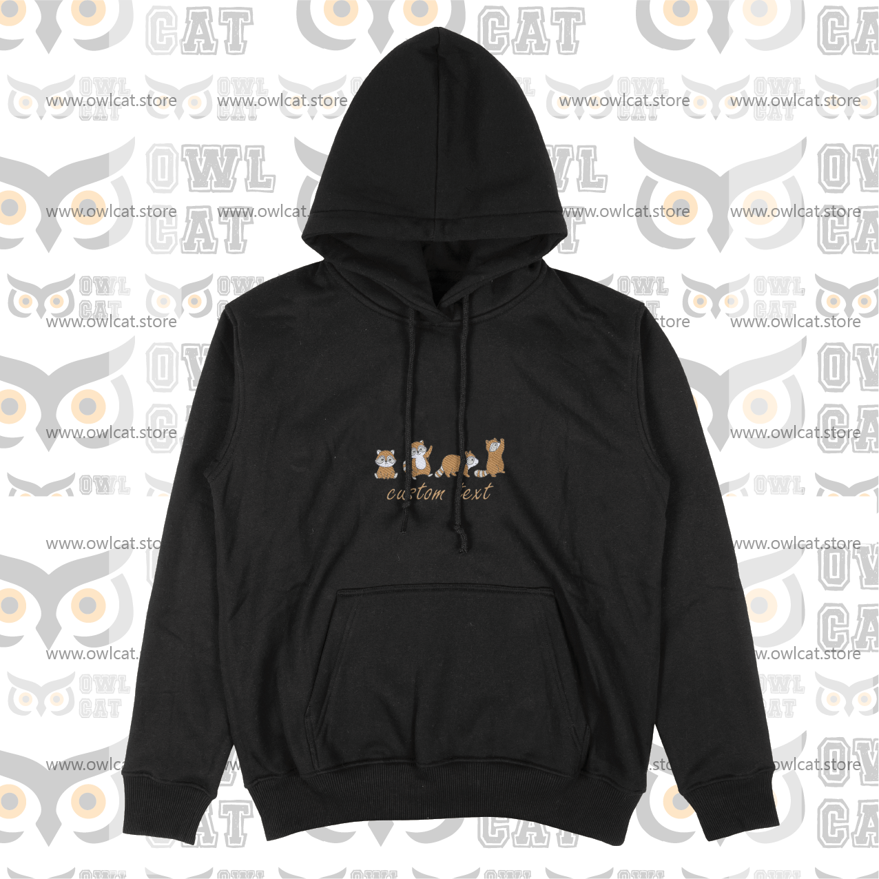 Embroidered Lightweight Unisex Hoodie EU (free shipping)