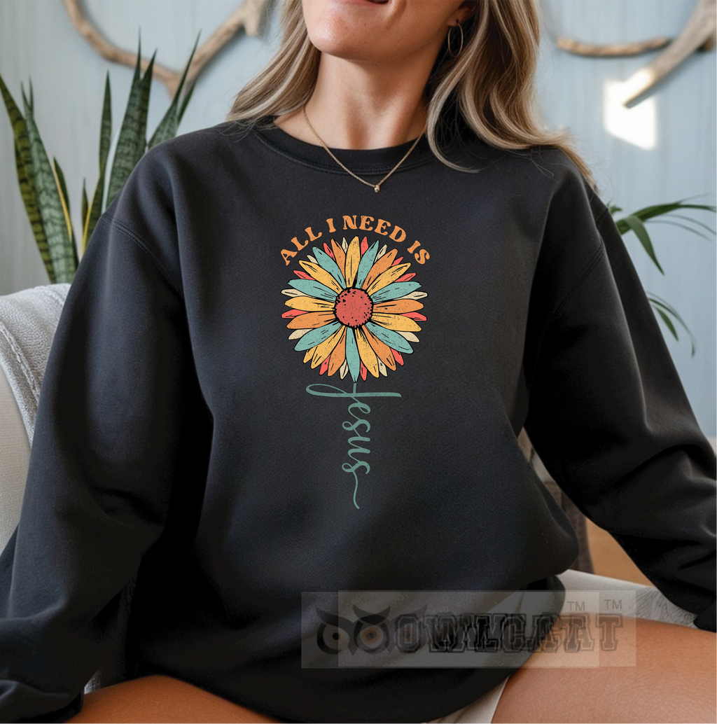 Unisex Crew-neck Sweatshirt about God (Made in US)