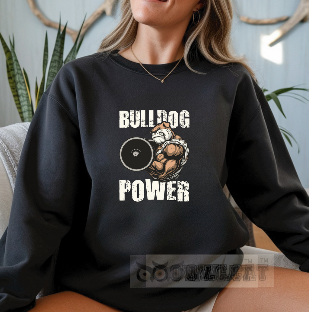 Unisex Crew-neck Sweatshirt Gym vintage (Made in US)