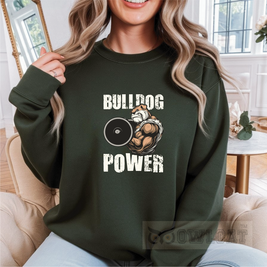 Unisex Crew-neck Sweatshirt Gym vintage (Made in US)