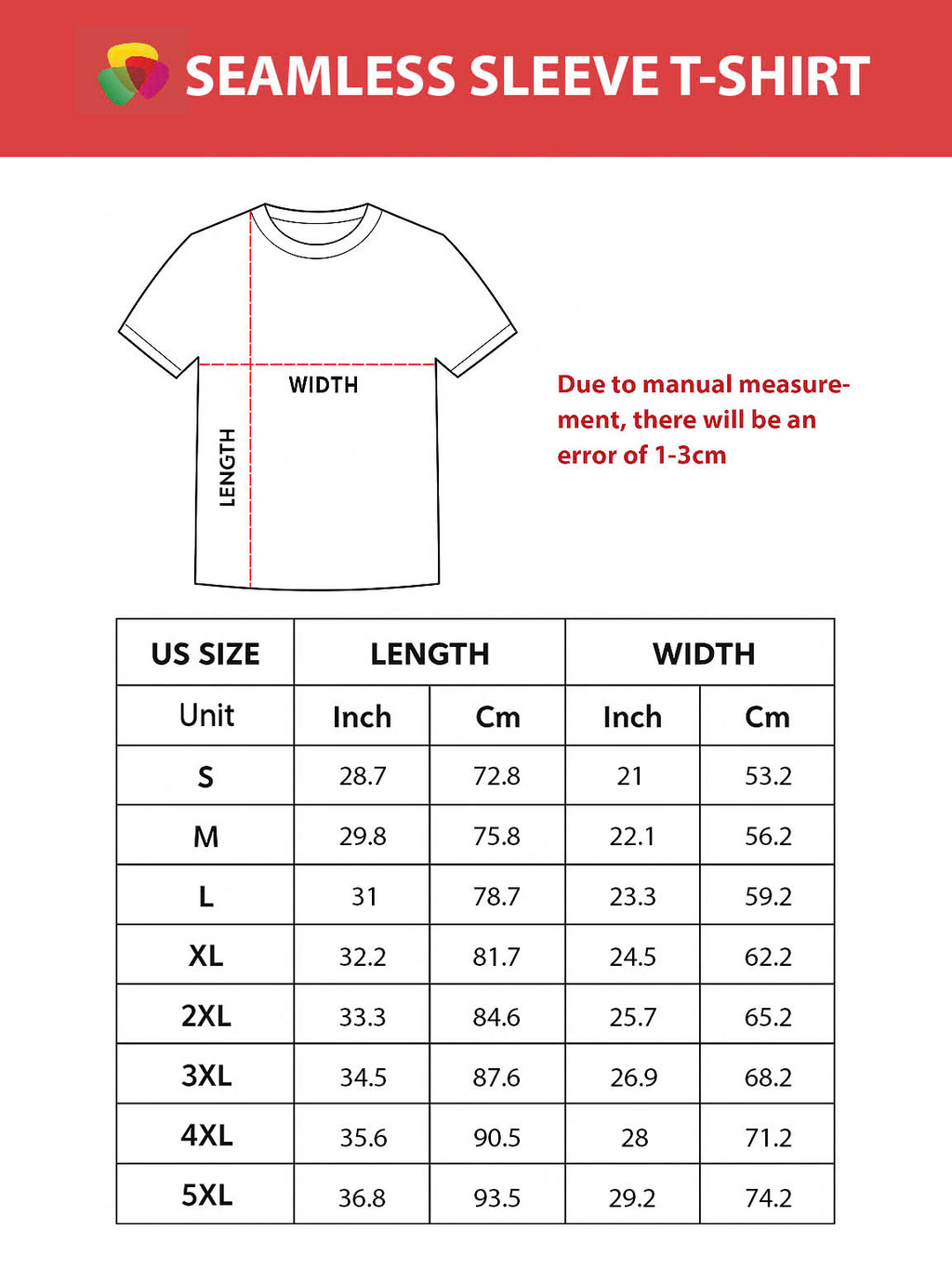 Seamless Sleeve T-shirt