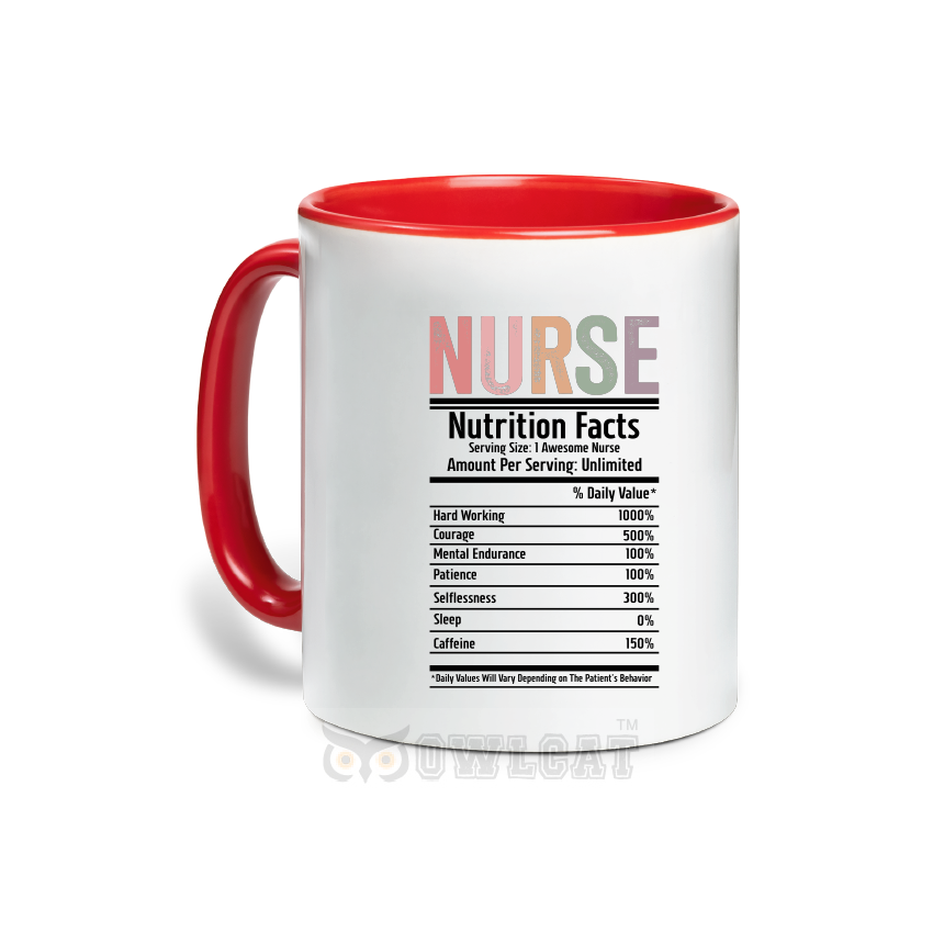 Custom ceramic mugs for nurses - Free shipping