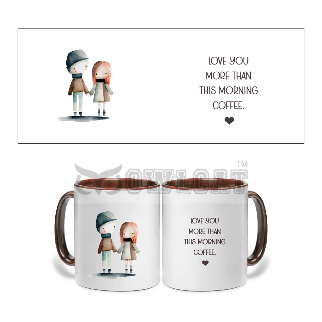 Couple Cute - Ceramic Mug Custom - Free shipping