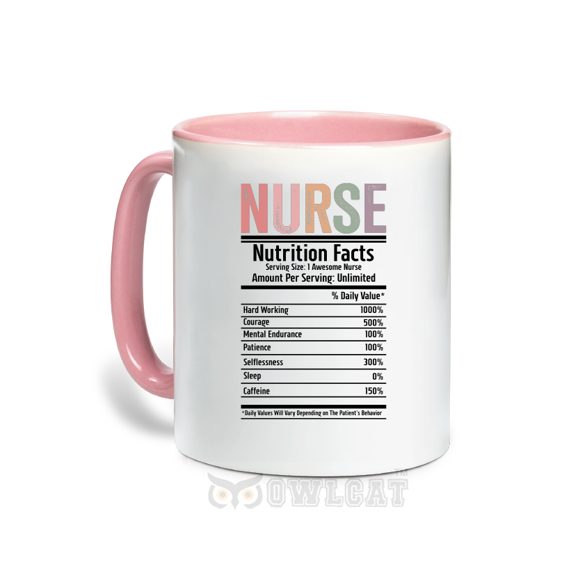 Custom ceramic mugs for nurses - Free shipping