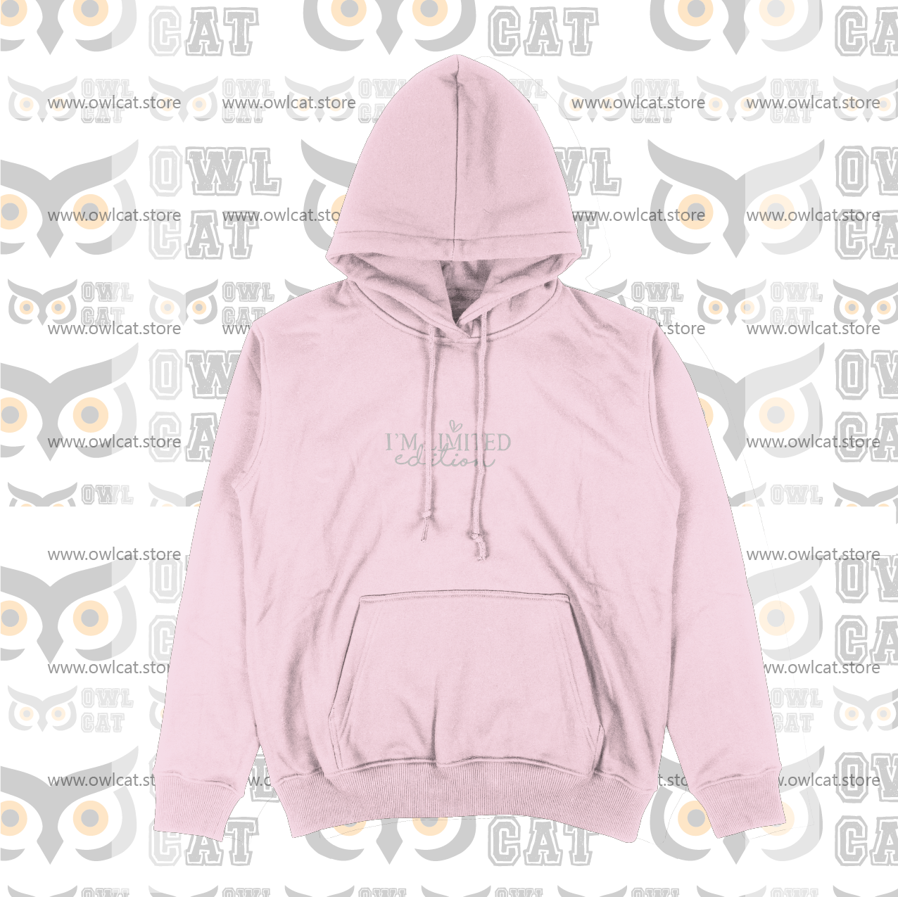 Embroidered Lightweight Unisex Hoodie EU (free shipping)