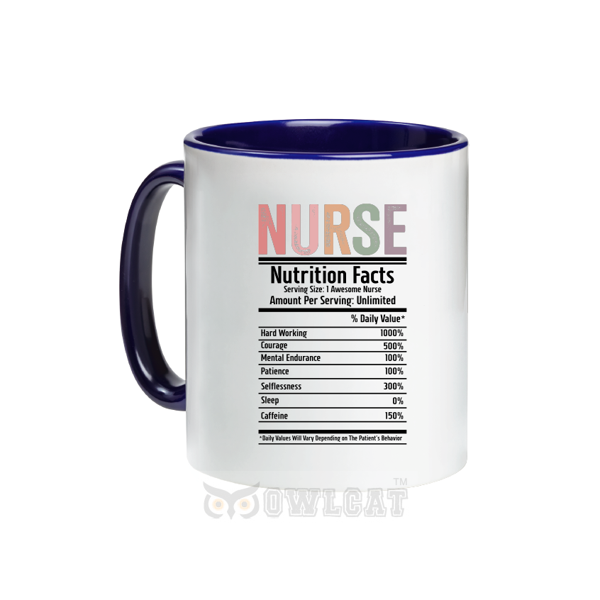 Custom ceramic mugs for nurses - Free shipping