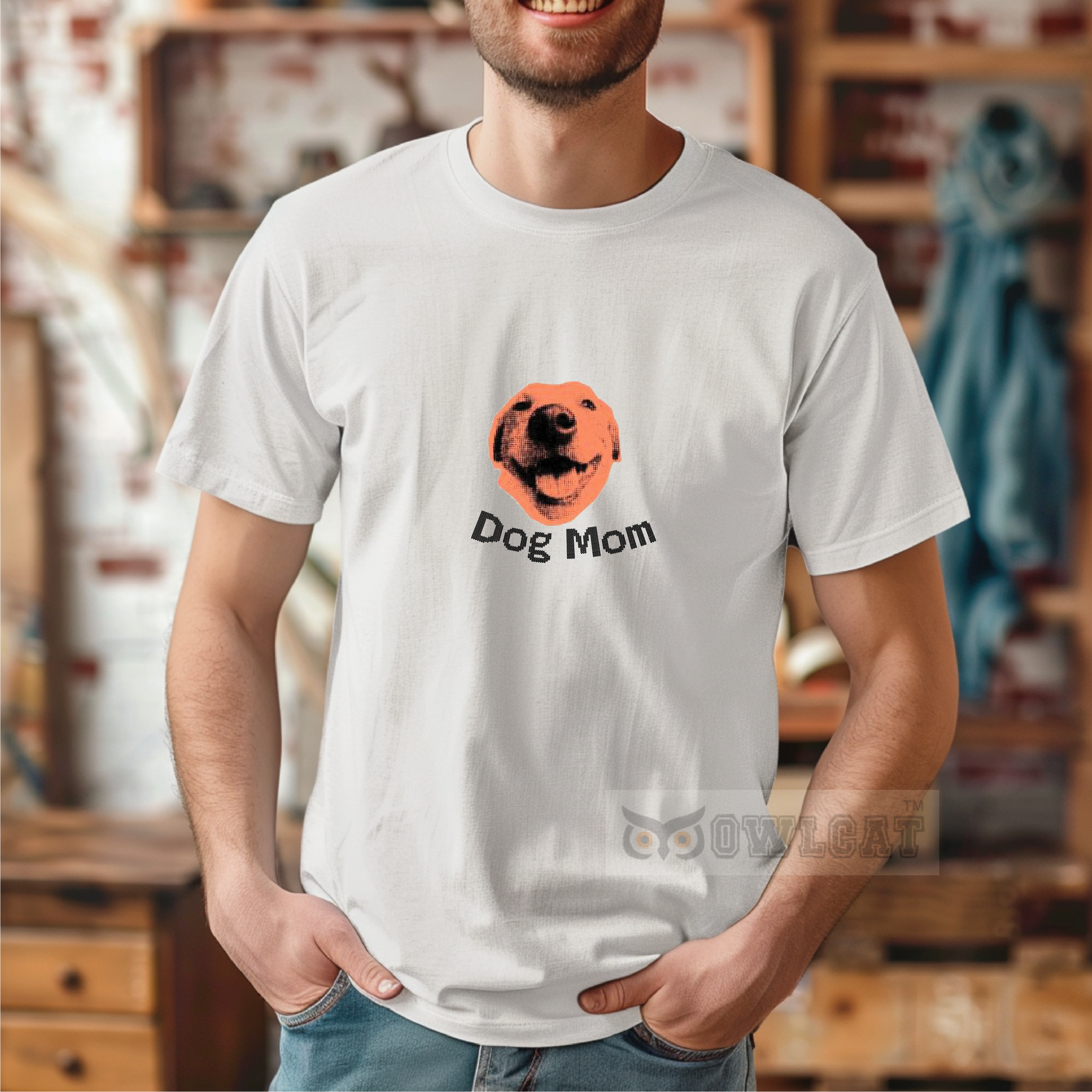Pet Parent Tee – Makes the Boss Smile (Free shipping)