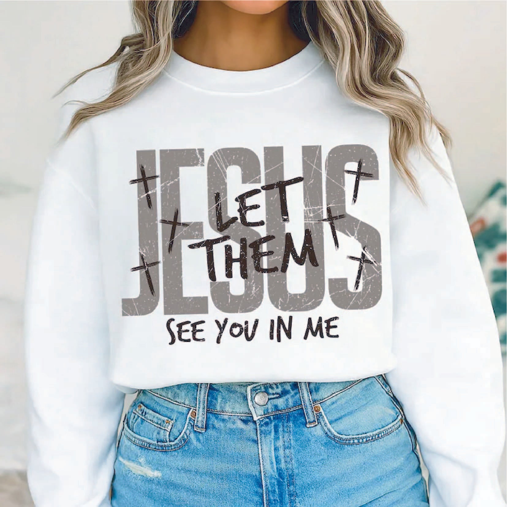 Unisex Crew-neck Sweatshirt about God (Made in US)