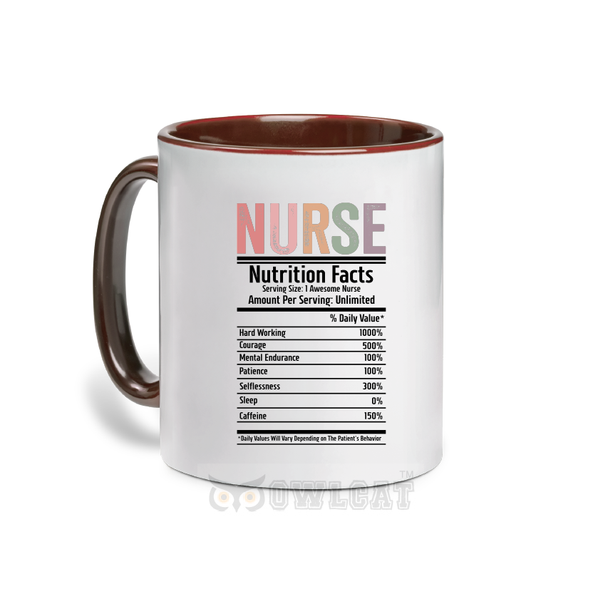 Custom ceramic mugs for nurses - Free shipping