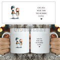 Couple Cute - Ceramic Mug Custom - Free shipping