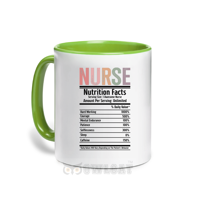 Custom ceramic mugs for nurses - Free shipping