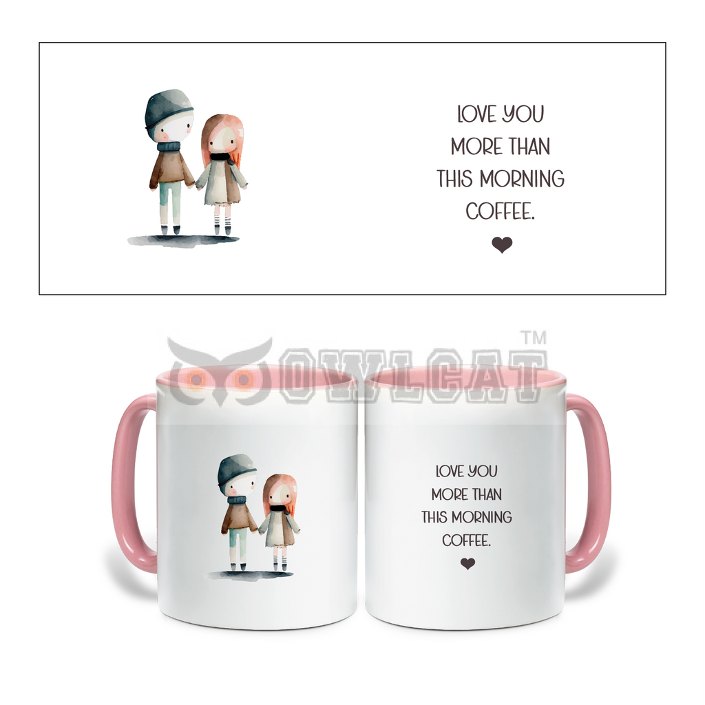 Couple Cute - Ceramic Mug Custom - Free shipping