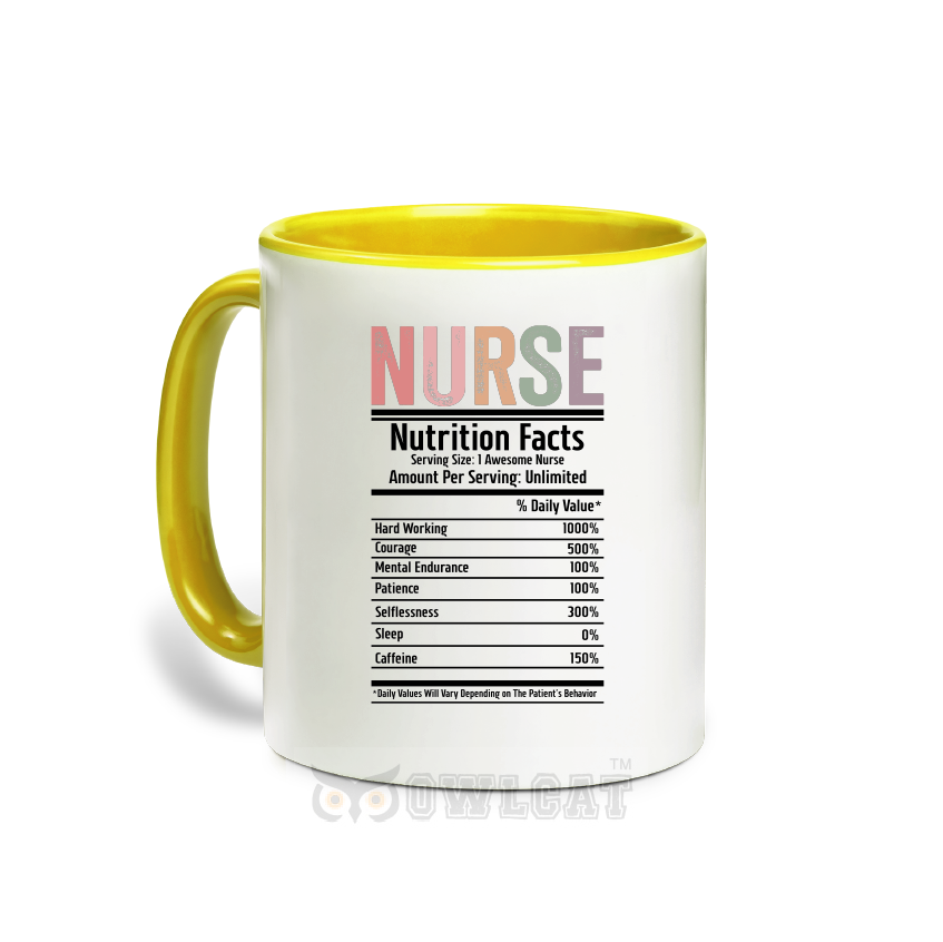 Custom ceramic mugs for nurses - Free shipping