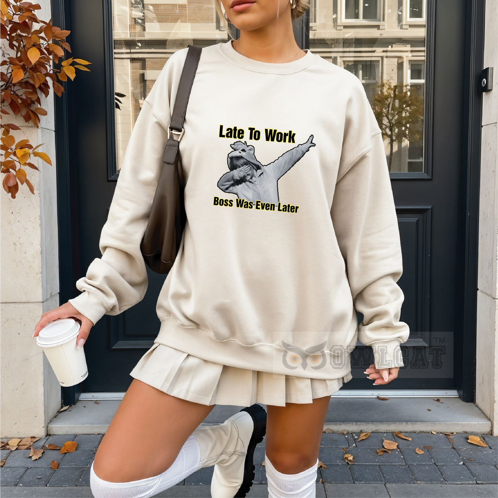 Unisex Crew-neck Sweatshirt Funny (Made in US)