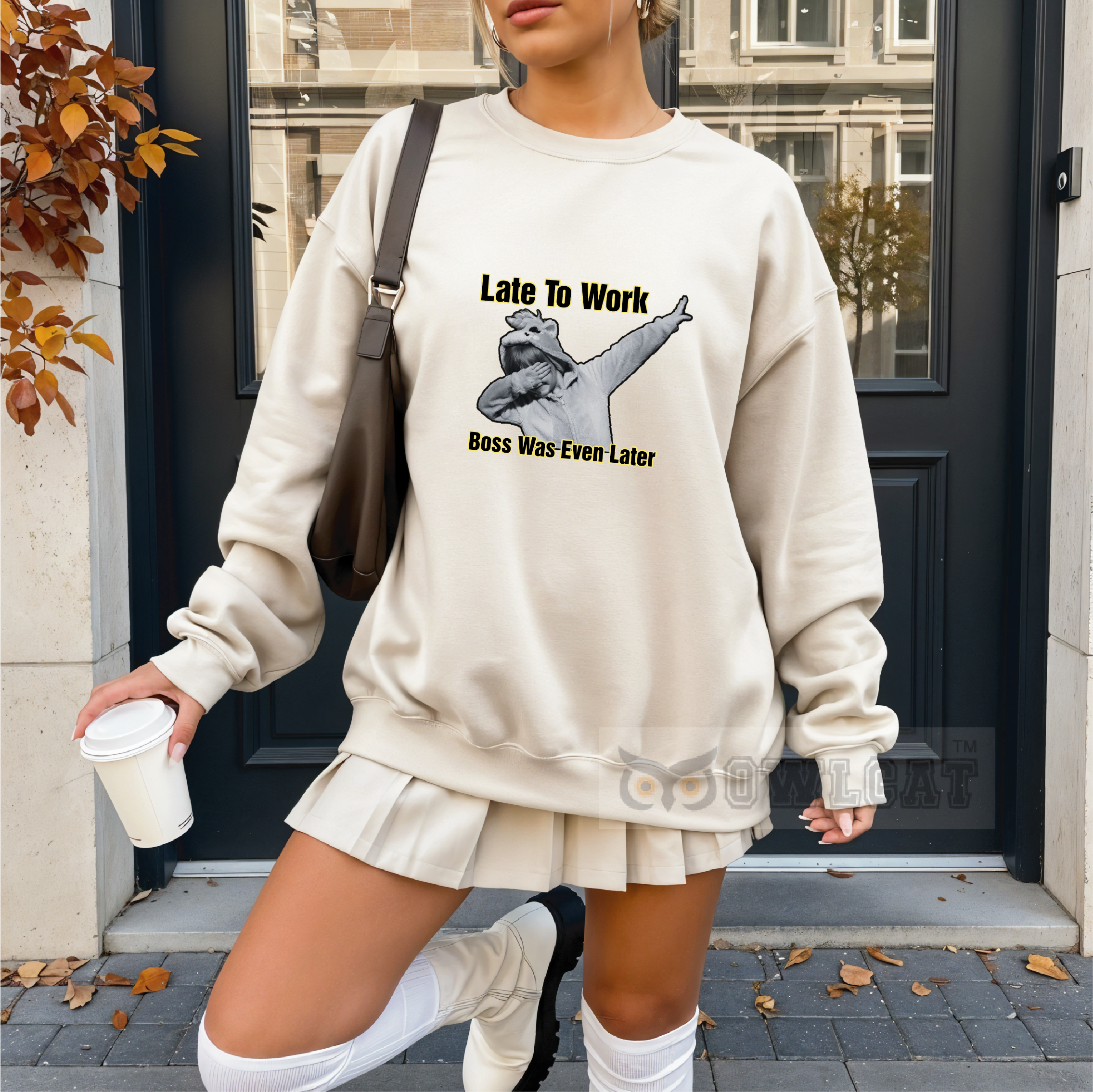 Unisex Crew-neck Sweatshirt Funny (Made in US)