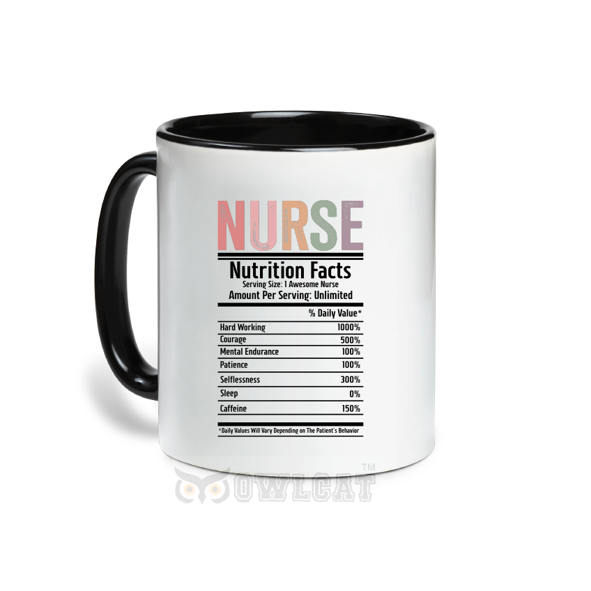 Custom ceramic mugs for nurses - Free shipping