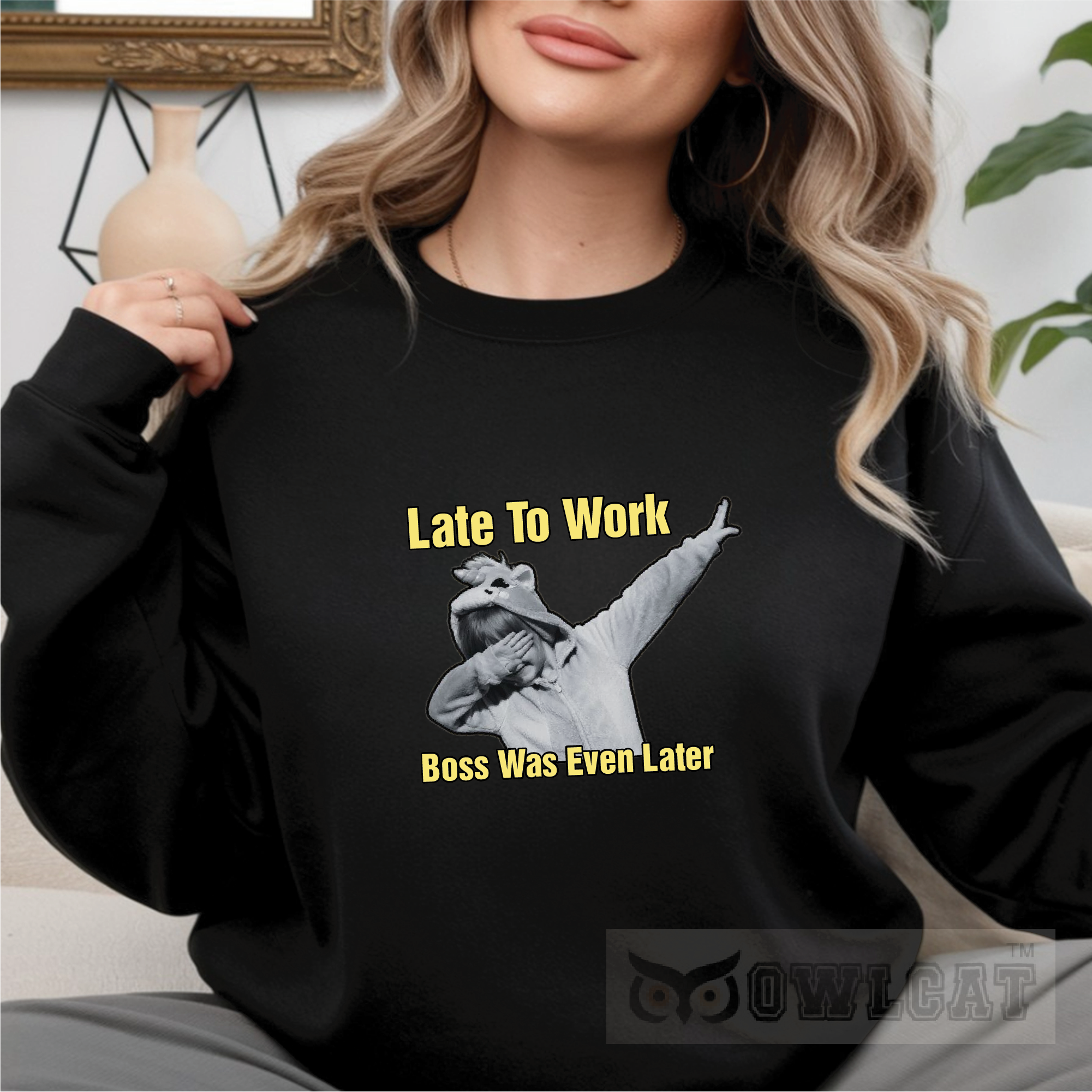 Unisex Crew-neck Sweatshirt Funny (Made in US)