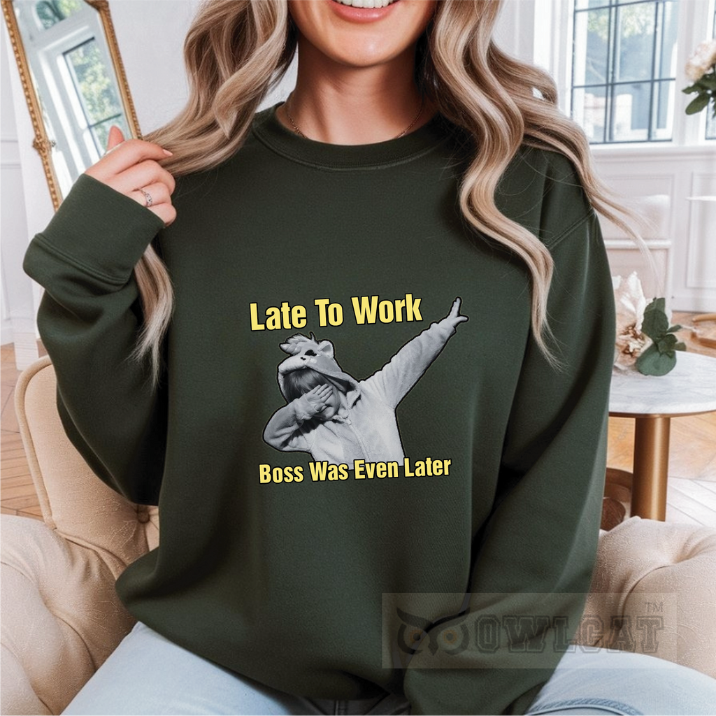 Unisex Crew-neck Sweatshirt Funny (Made in US)