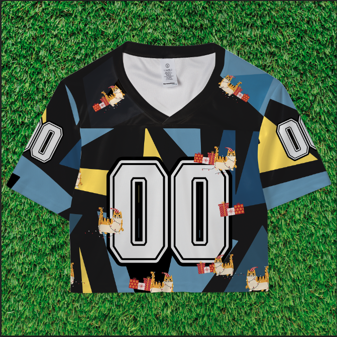 Crop Top Football Jersey (free shipping)