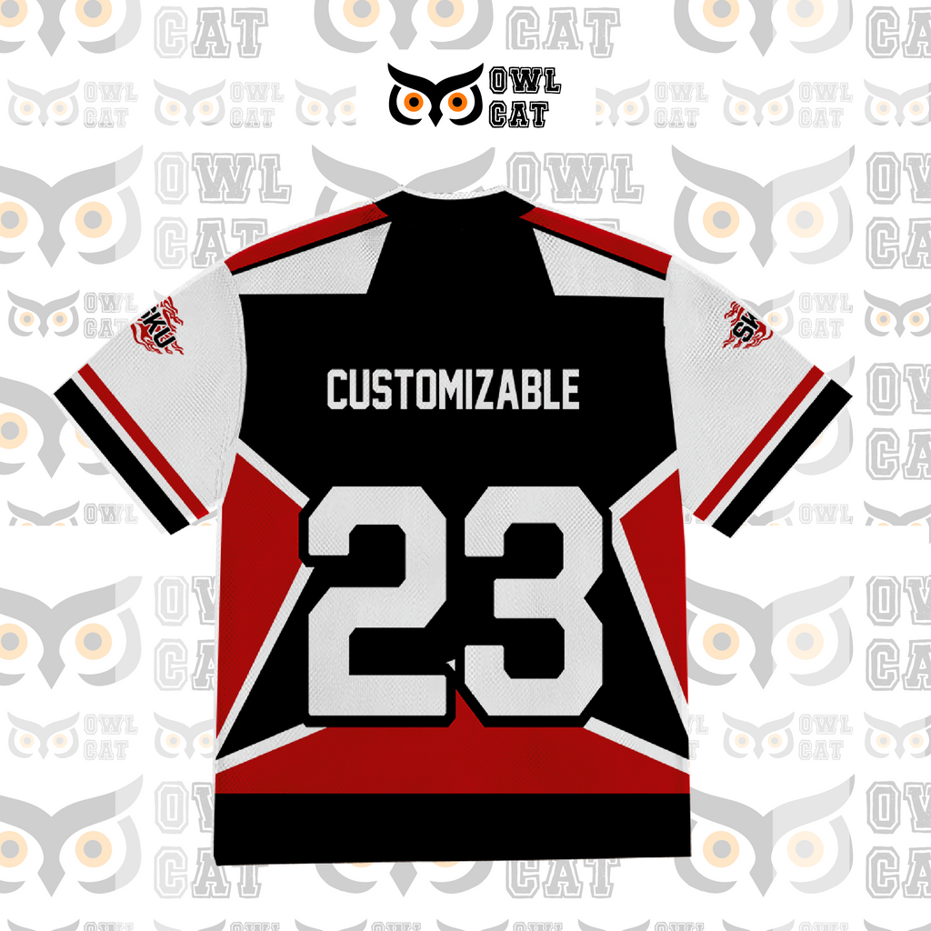 V-Neck Mesh Jersey