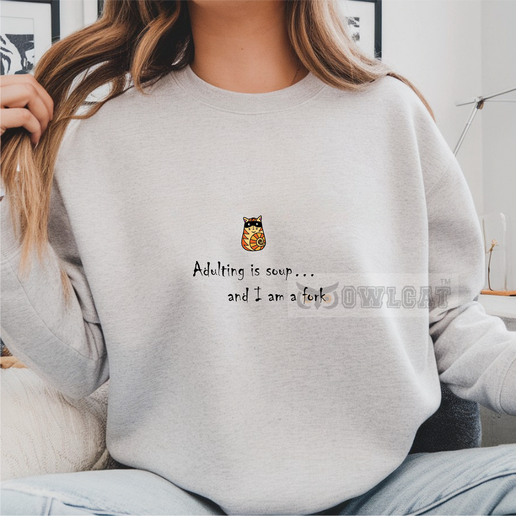 Unisex Crew-neck Sweatshirt Funny (Made in US)