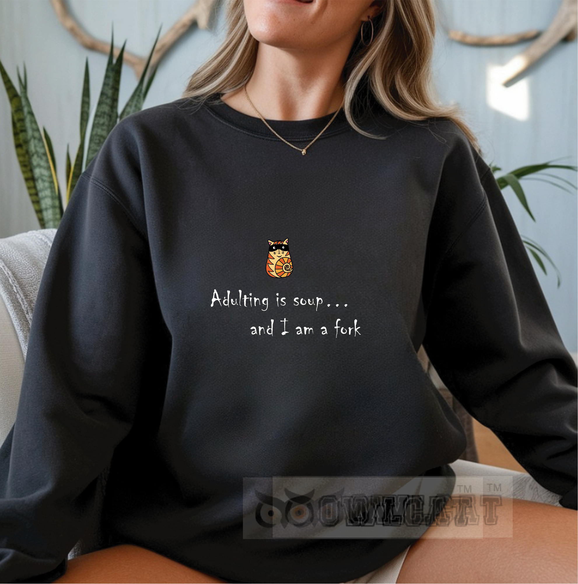 Unisex Crew-neck Sweatshirt Funny (Made in US)
