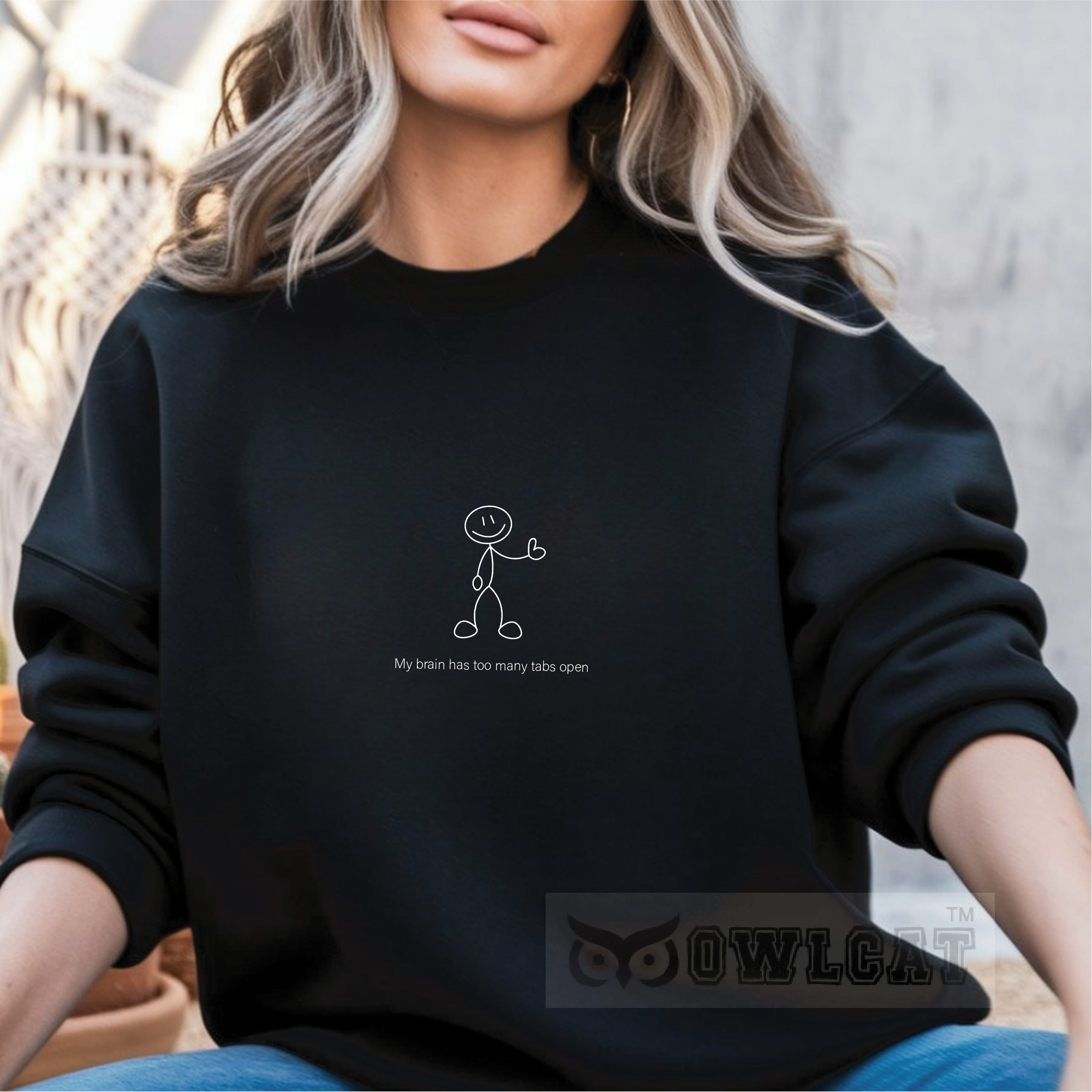 Unisex Crew-neck Sweatshirt Funny(Made in US)