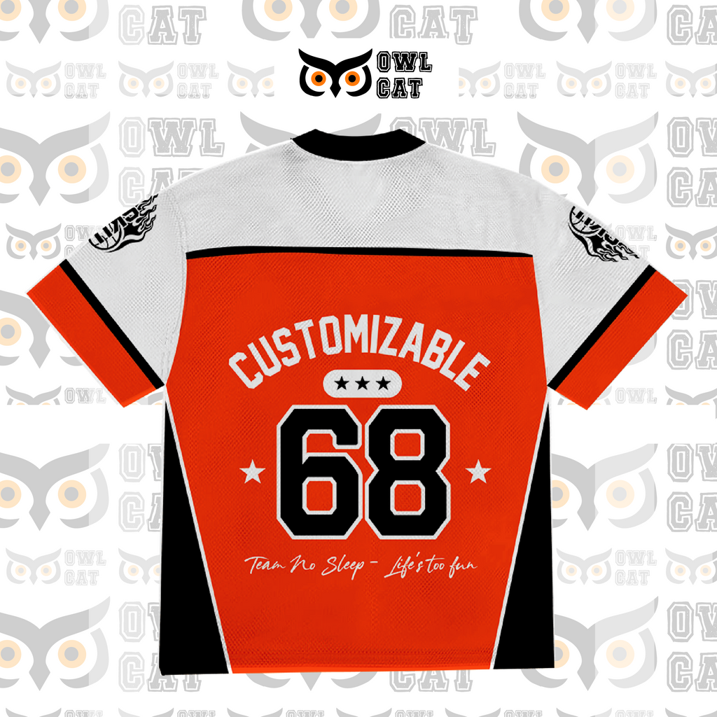 V-Neck Mesh Jersey