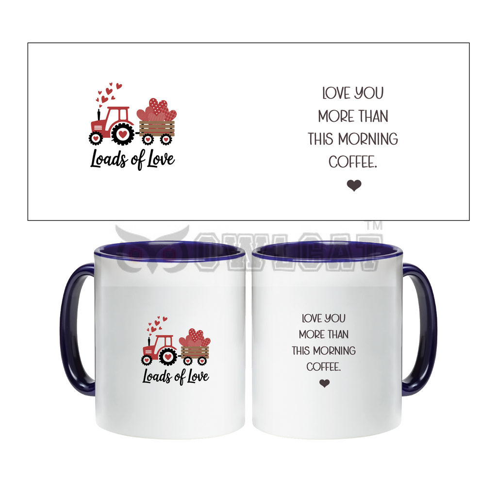 Loads of love - Ceramic Mug Custom - Free shipping