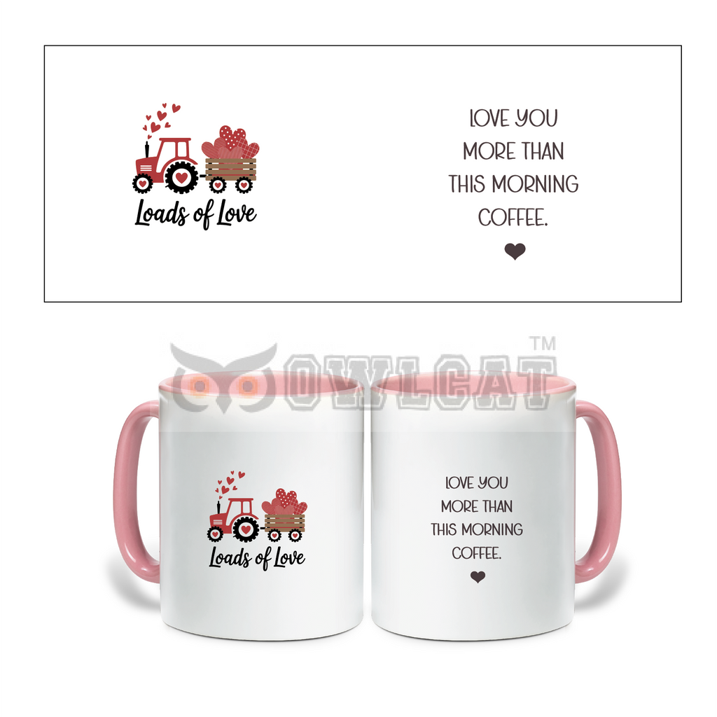 Loads of love - Ceramic Mug Custom - Free shipping