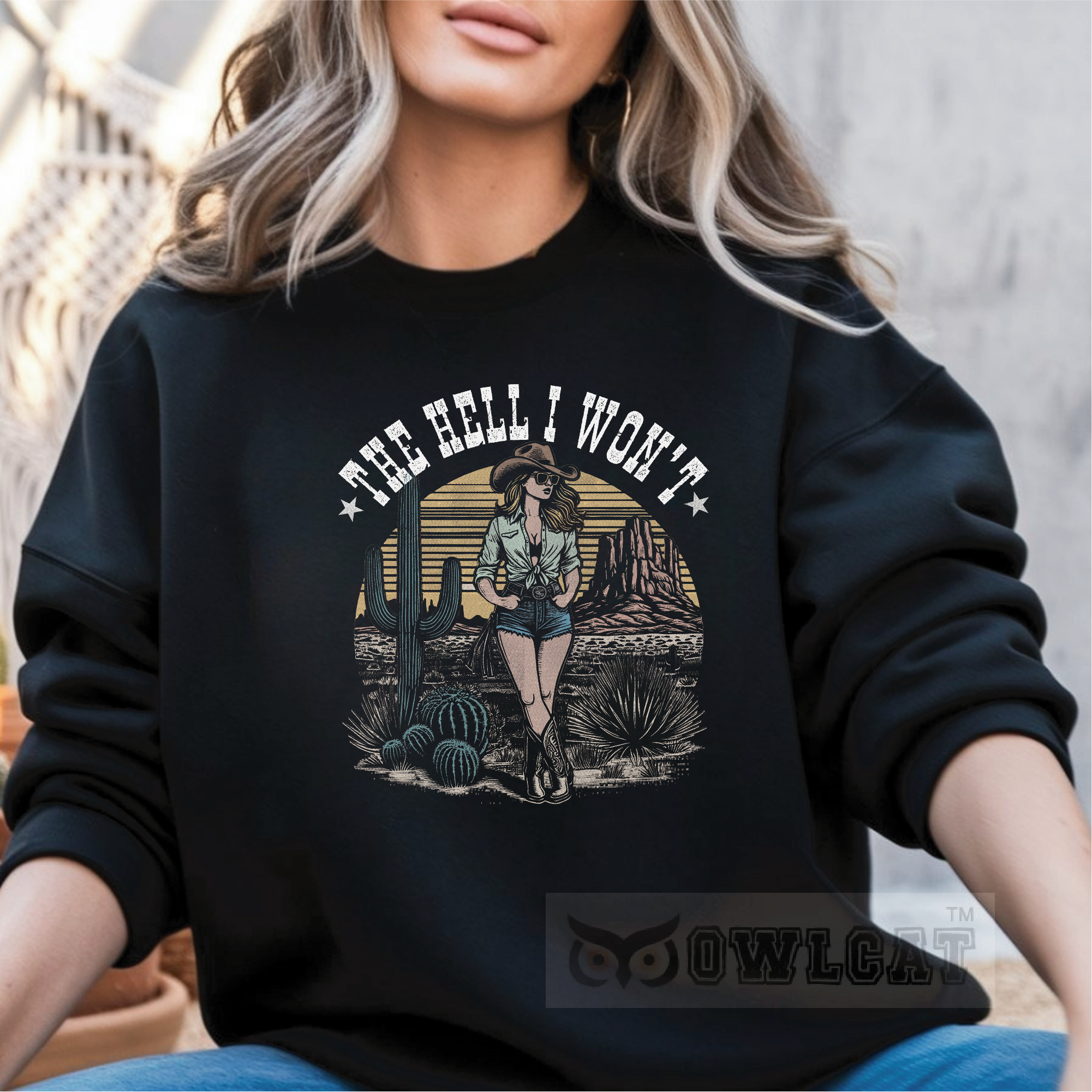 Unisex Crew-neck Sweatshirt vintage (Made in US)