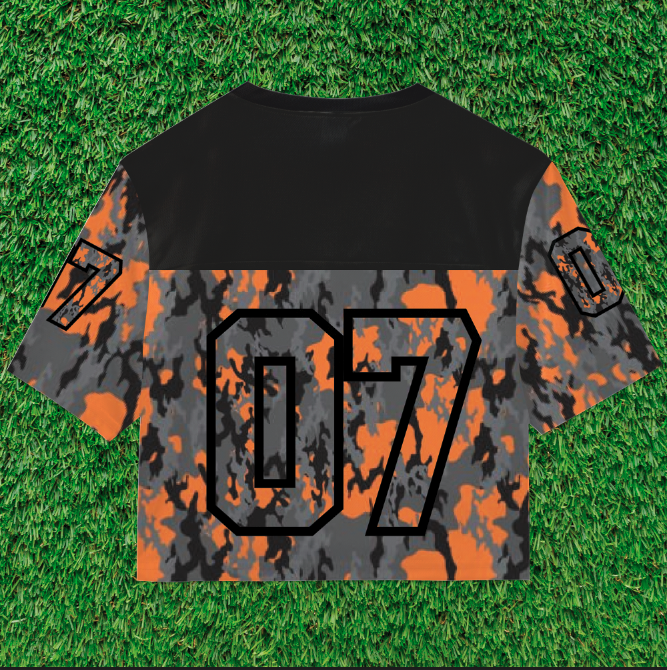 Crop Top Football Jersey (free shipping)