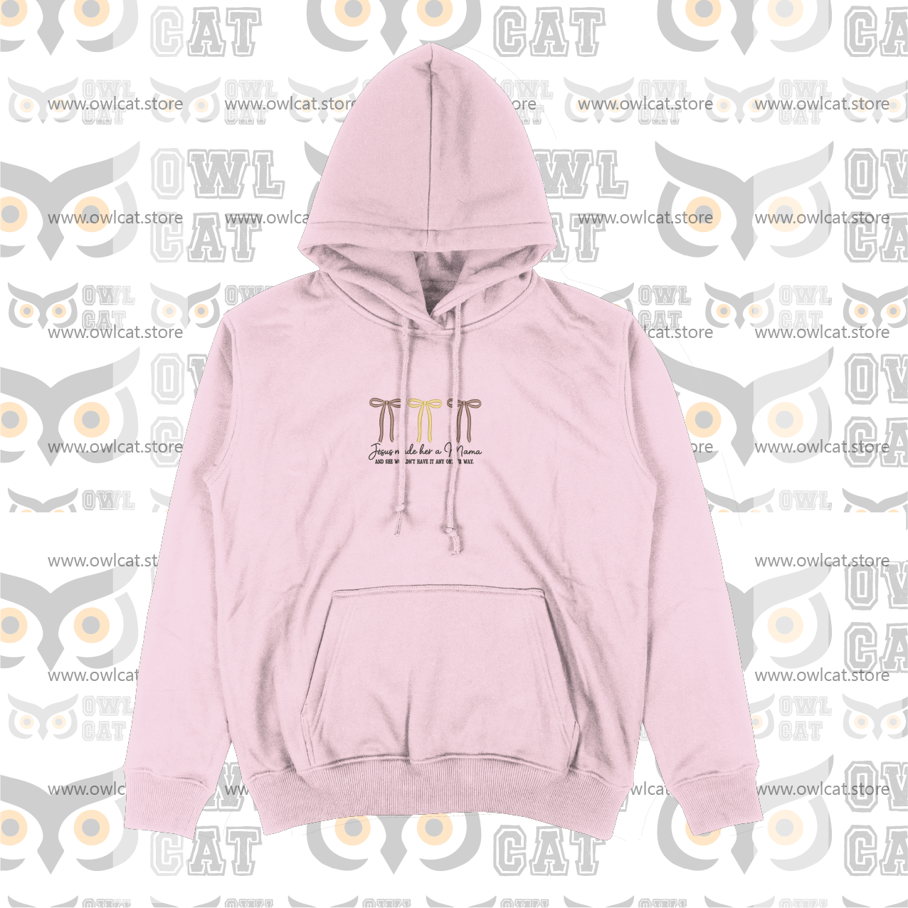 Embroidered Lightweight Unisex Hoodie EU (free shipping)