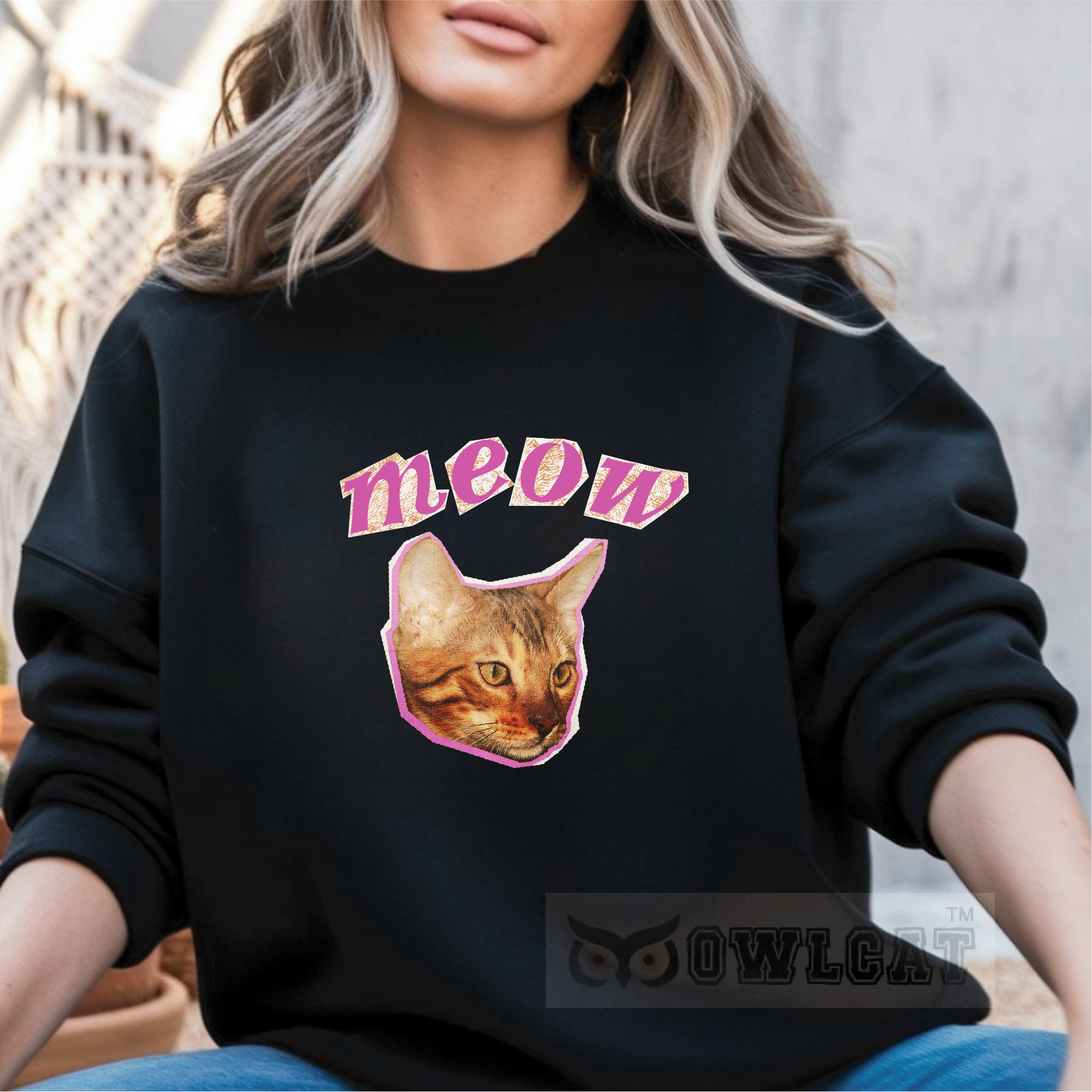 Unisex Crew-neck Sweatshirt Pet (Made in US)