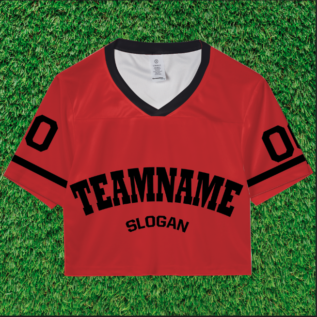 Crop Top Football Jersey (free shipping)