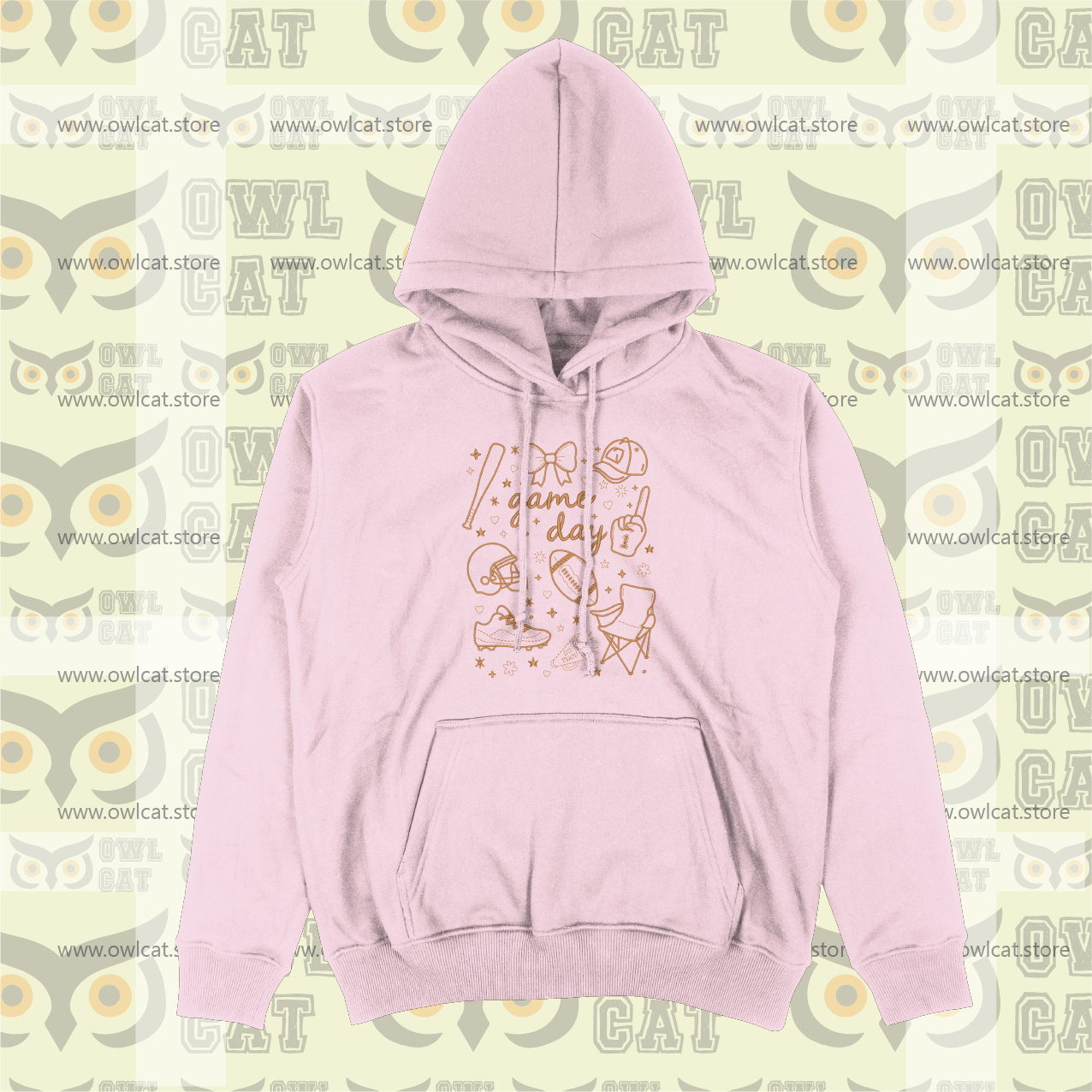 Embroidered Lightweight Unisex Hoodie EU (free shipping)